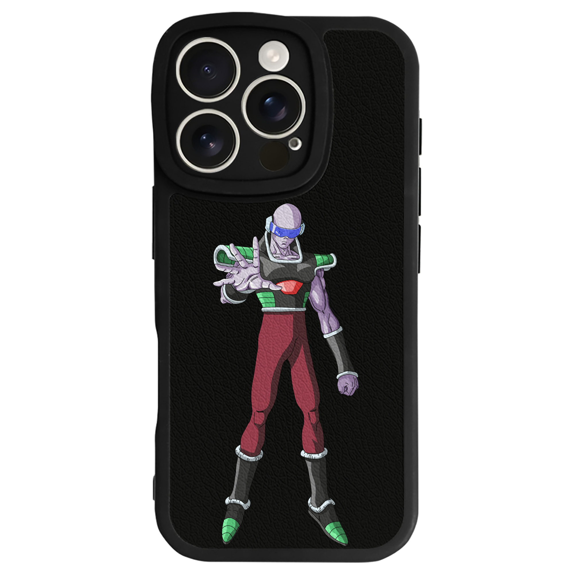 （画像用） ドラゴンボール DRAGON BALL 【iPhone 16シリーズ対応】シリコンスマホケース（レザー調） 材質：シリコン